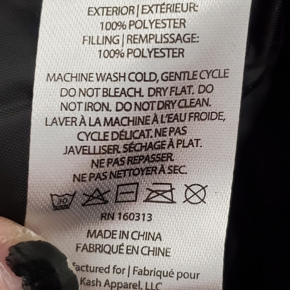 Socialite  sz large/ extra large  black vest NWT. packable. lightweight - Picture 5 of 5